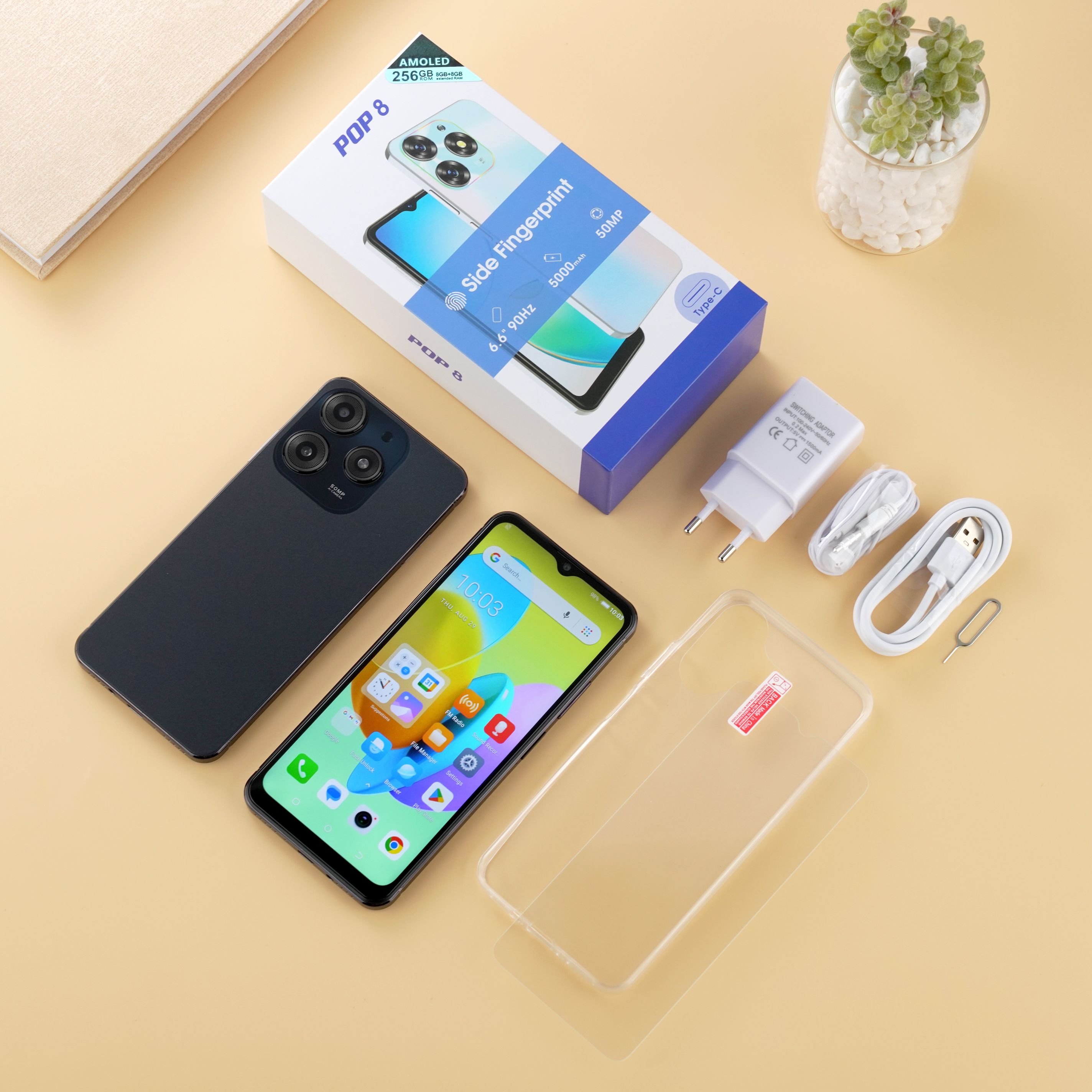 Brand new cheap 3G big screen android 8.1 smart phone